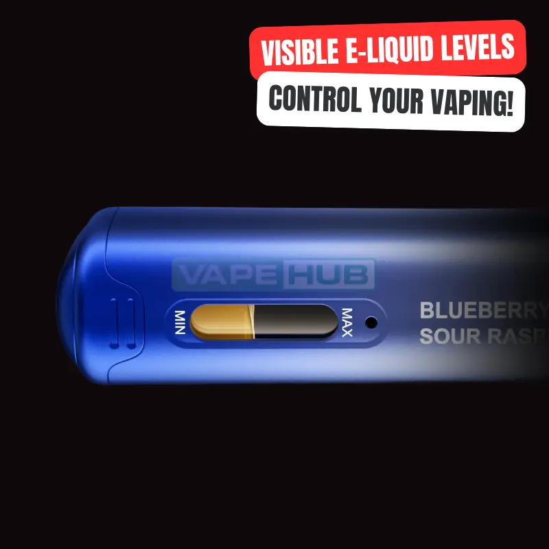 visual e-liquid levels on the lost mary nera 15k pods