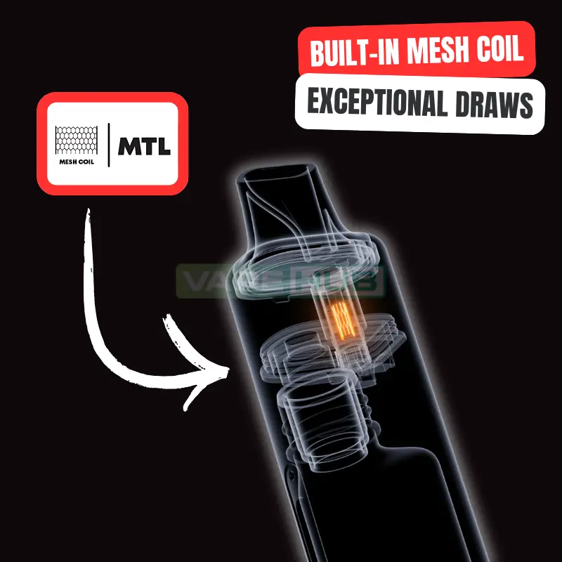 lost mary nera 15k built in mesh coil