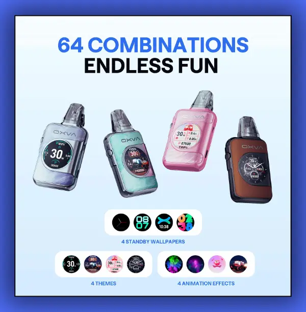 oxva xlim sq pro 2 themes and wallpapers