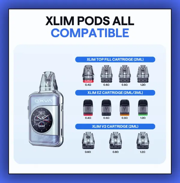 oxva xlim sq pro 2 compatibility with xlim pods