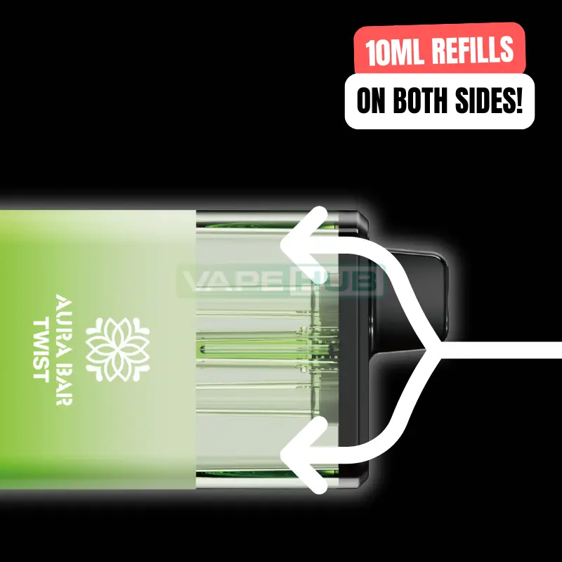 aura bar twist 40k 10ml refills