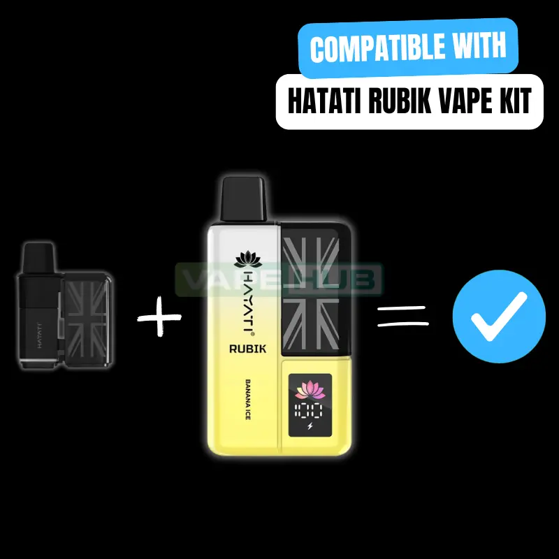 compatibility of hayati rubik refill packs with hayati rubik vape kit