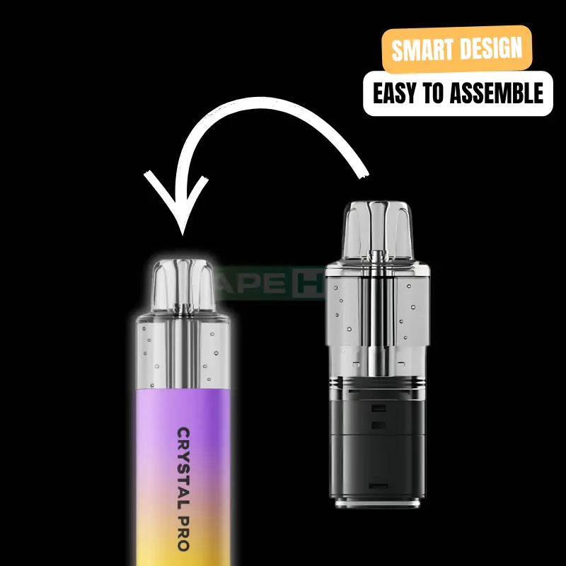 assembling the crystal pro cp 10k refill pack prefilled pods