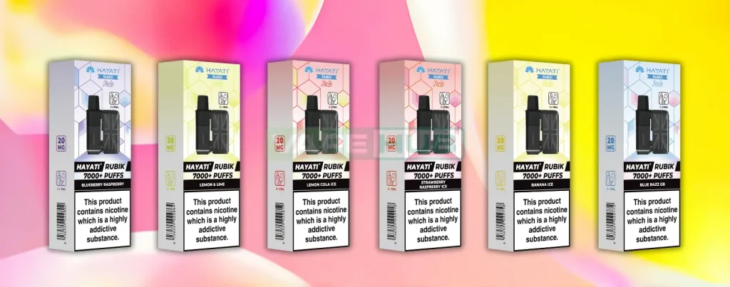 hayati rubik pods flavours