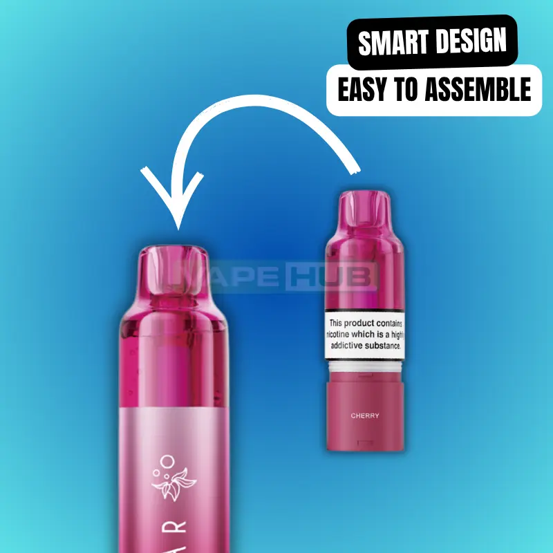 setting up the elf bar plus 50 prefilled pod kit