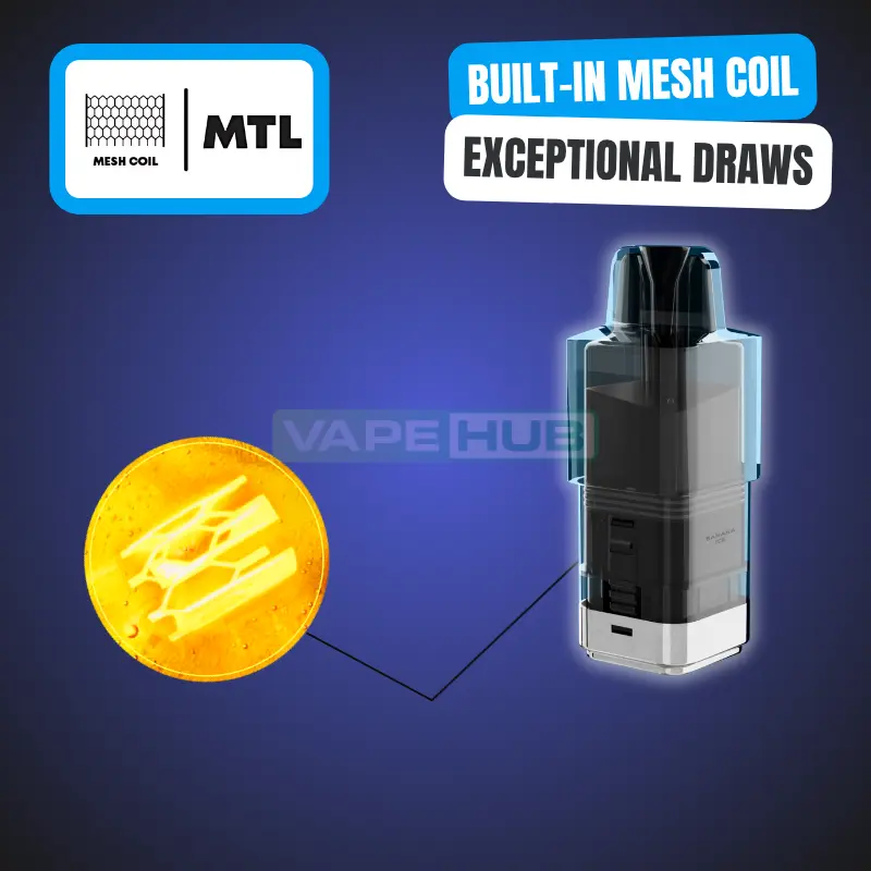 ghost pro 8000 pods mesh coil