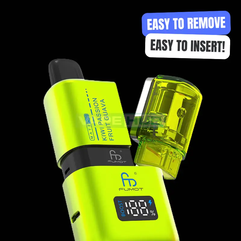 setting up the fumot mate prefilled pod