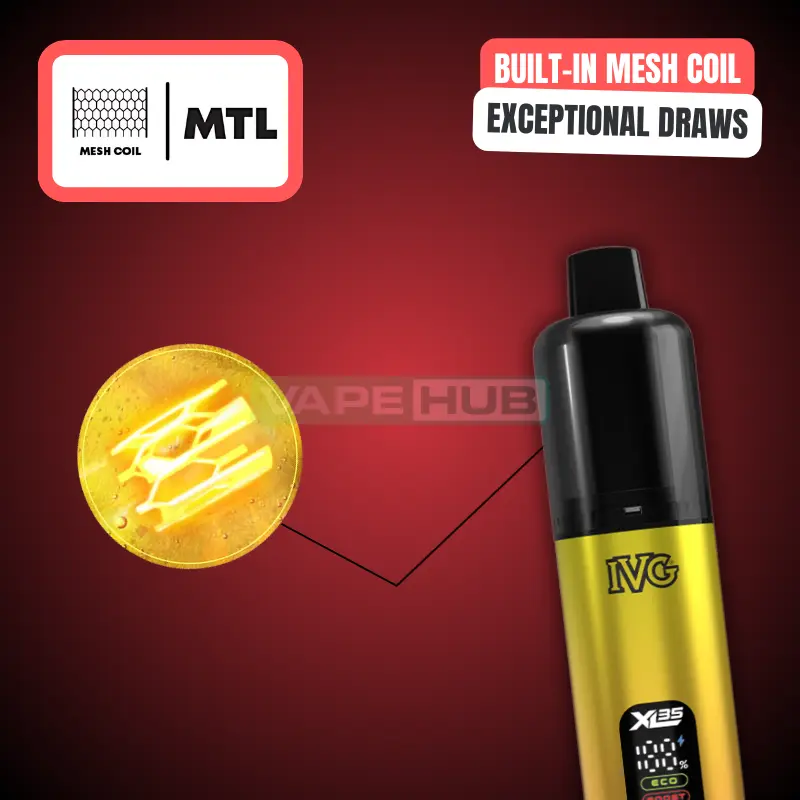 ivg xl 35 built in mesh coil