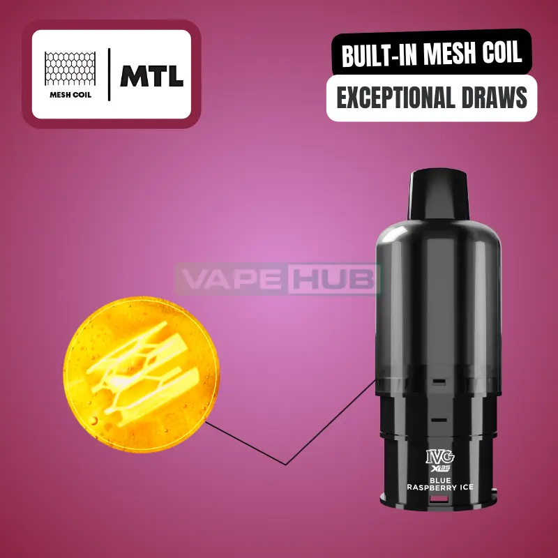 ivg xl 35k pods built in mesh coil
