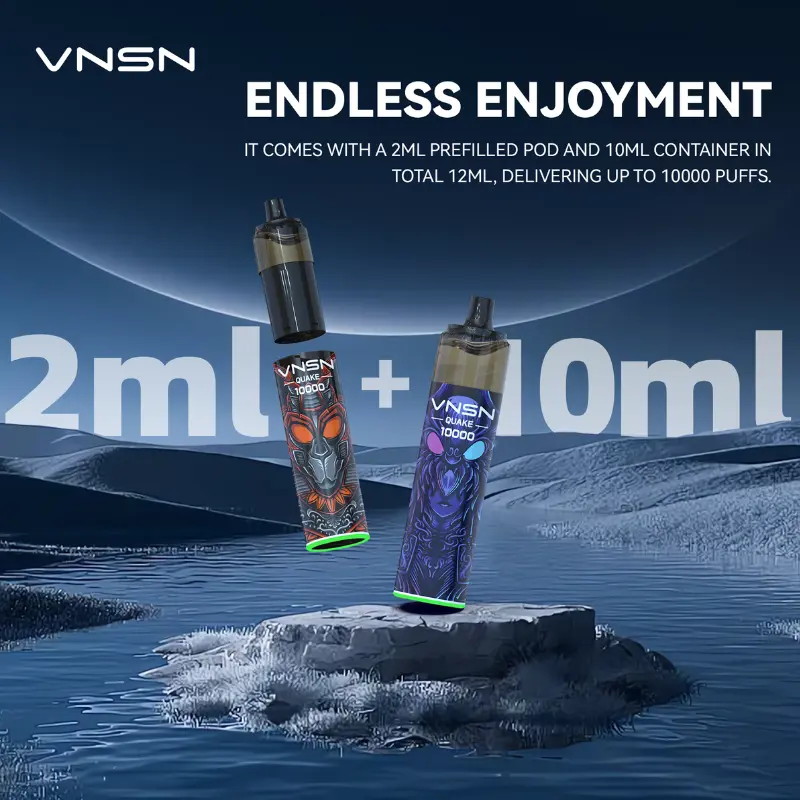 vnsn quake 10000 pods 2ml + 10ml