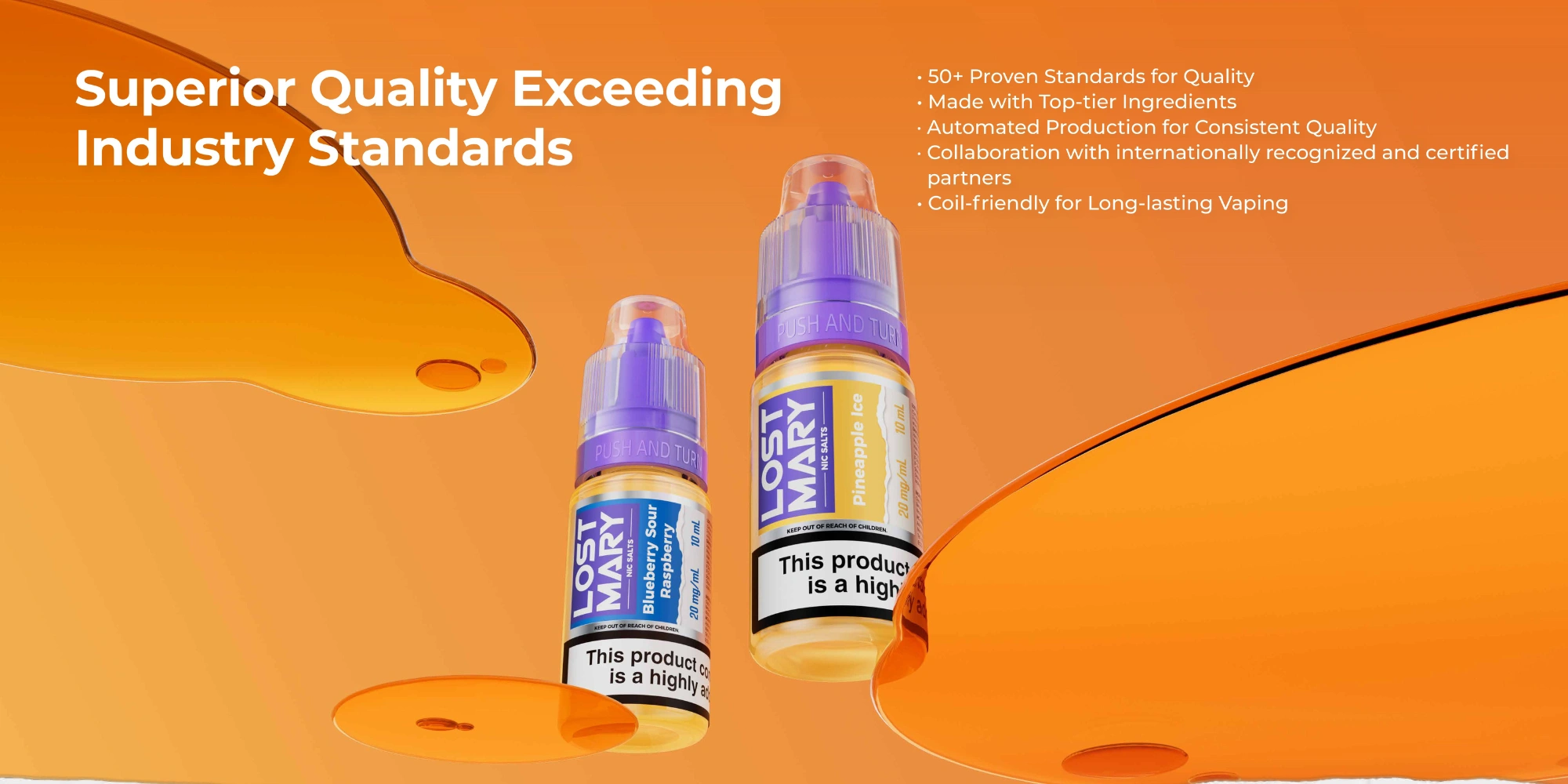 Lost Mary Nic Salts Superior Quality